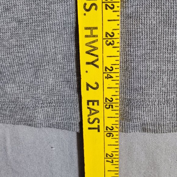 Pierre Cardin crew neck knit pullover / sweater men's size L grey colour - Picture 7 of 7